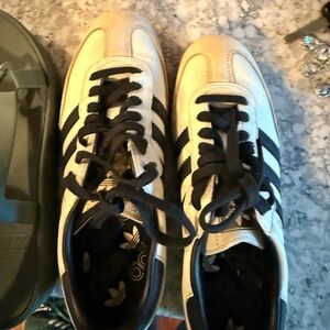 Adidas sambas women Cream and Black Sneakers